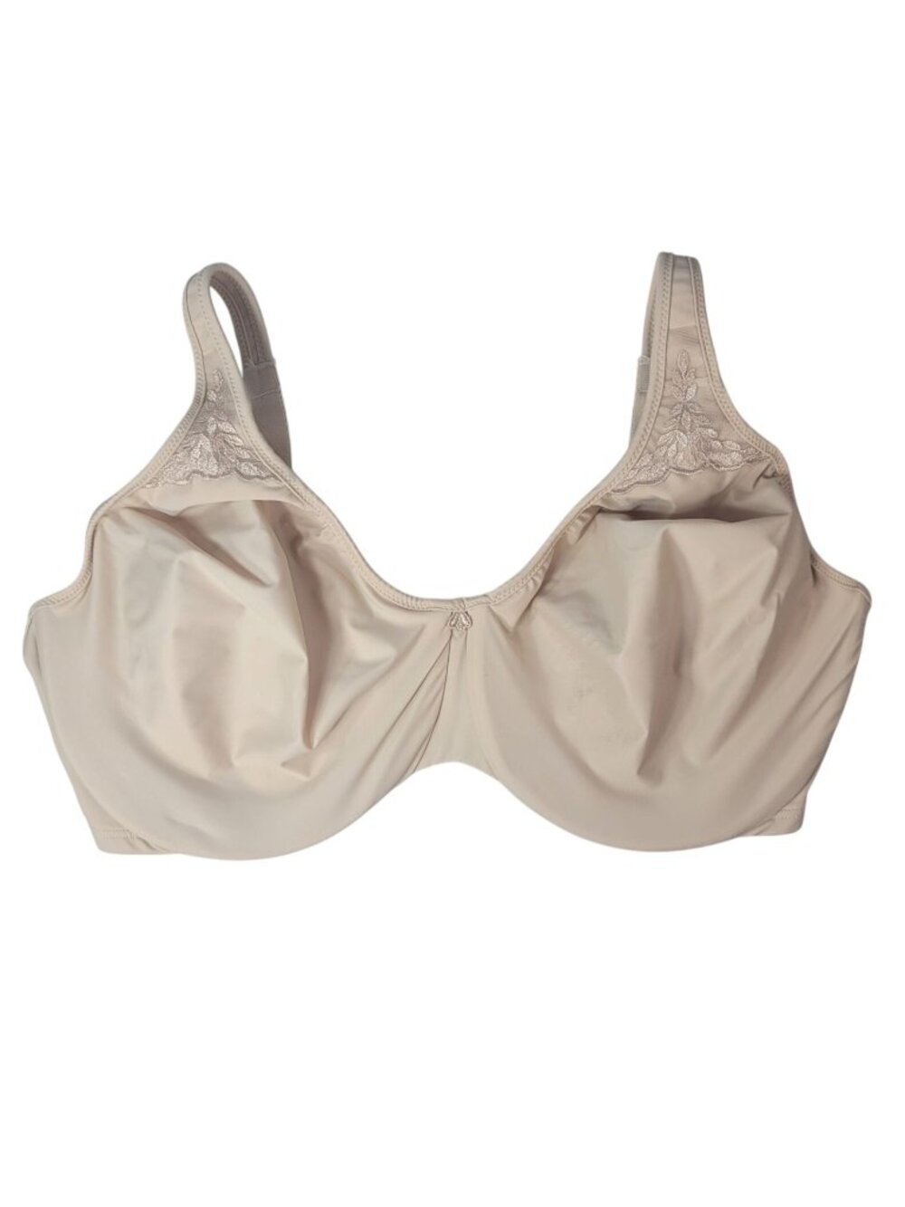 Bali Passion For Comfort Minimizer Bra Tan 40DDD Seamless Underwire 3385 VV385